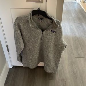 patagonia 1/4 zip womens xxl